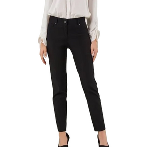 89th + Madison Black Straight Leg Trousers Size 10